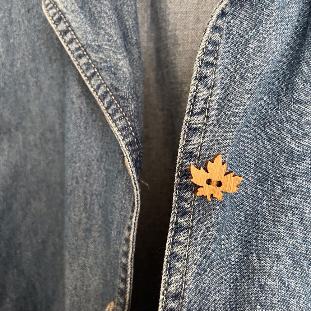 Denim button up - Picture 4 of 4
